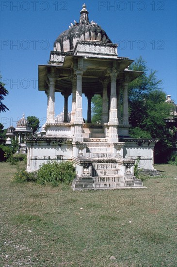 Royal cenotaphs, Ahar, Udaipur, Rajasthan, India.