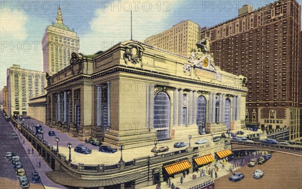 Grand Central Terminal, New York City, New York, USA, 1951. Artist: Unknown