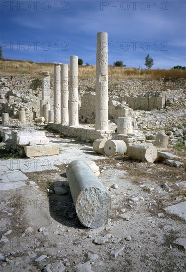 Ruins of Amathus, Cyprus, 2001.