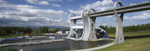 Falkirk Wheel, Stirlingshire, Scotland, 2009.