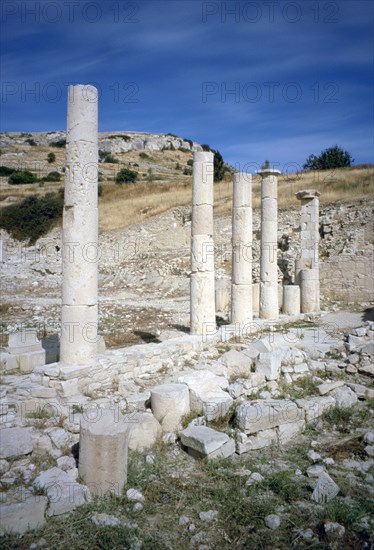 Ruins of Amathus, Cyprus, 2001.