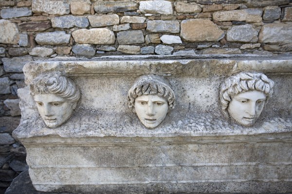 The Portico of Tiberius, Aphrodisias, Turkey. Artist: Samuel Magal