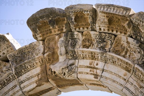 The Temple of Hadrian, Ephesus, Turkey. Artist: Samuel Magal