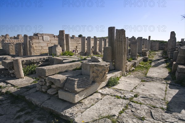 The Basilica of Hildeguns, Mactaris, Tunisia. Artist: Samuel Magal