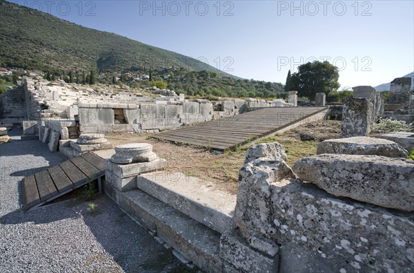 The East Propylon at Messene, Greece. Artist: Samuel Magal