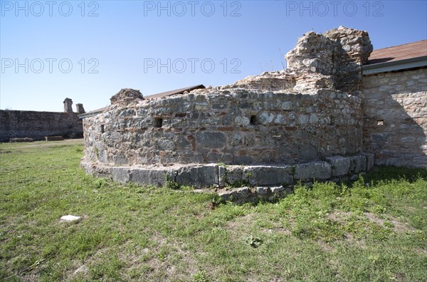 The Basilica of Aghios Dimitrios, Nikopolis, Greece. Artist: Samuel Magal