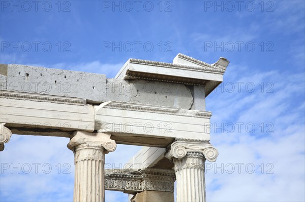 The Sanctuary of Athena, the Erechtheion, The Acropolis, Athens, Greece Artist: Samuel Magal