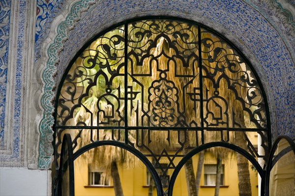 Interior, the Alcazar, Seville, Andalusia, Spain, 2007. Artist: Samuel Magal