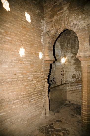 A bath house in Alhambra, Granada, Spain, 2007. Artist: Samuel Magal