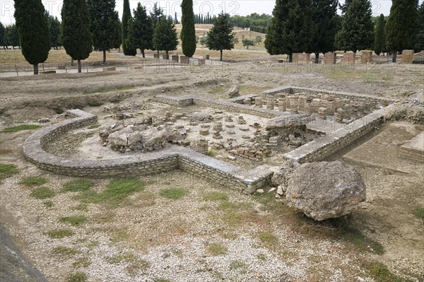 The baths at Italica, Spain, 2007. Artist: Samuel Magal