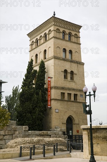 Torreon de la Zuda, Zaragoza, Spain, 2007. Artist: Samuel Magal