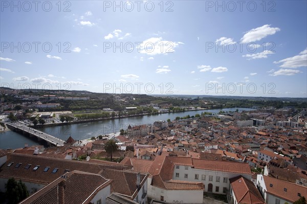 View of the city, Coimbra, Portugal, 2009.  Artist: Samuel Magal