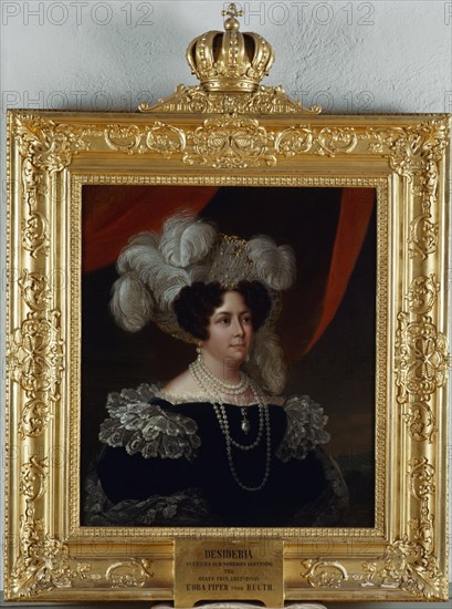 Queen Desideria of Sweden, 19th century. Artist: Unknown