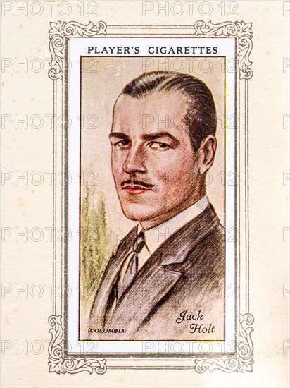 Jack Holt, 1934. Artist: Unknown.