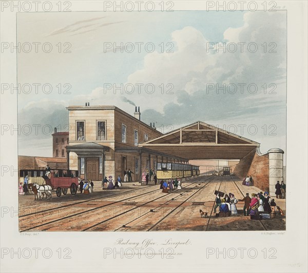 'Railway Office, Liverpool', 1831.