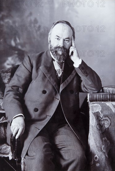 Pyotr Shchukin, Russian art collector, c1890-c1900. Artist: Andrei Osipovich Karelin