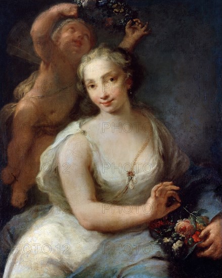 'Primavera' ('Spring'), before 1757.  Artist: Giuseppe Nogari