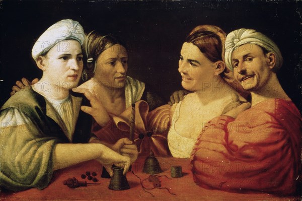 'Conjurers', 16th century. Artist: Dosso Dossi