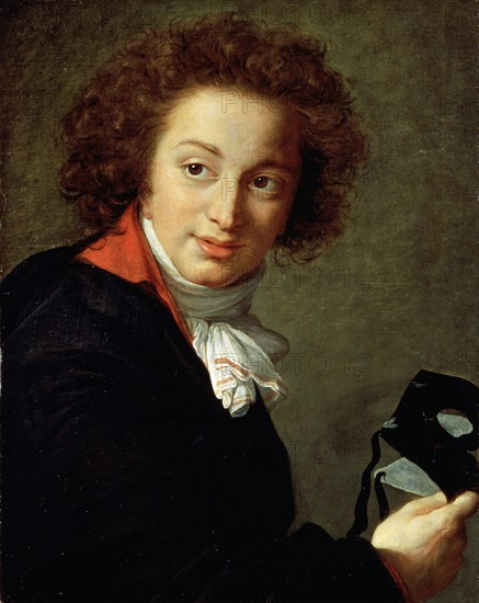 'Portrait of Count Grigory Chernyshov with a Mask', 1793.  Artist: Elisabeth Louise Vigee-LeBrun