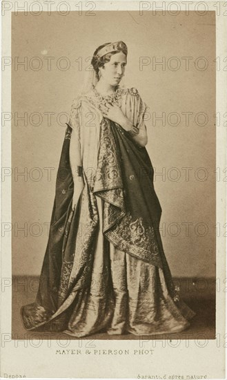 Rachel as Phèdre, Mid of the 19th cen..