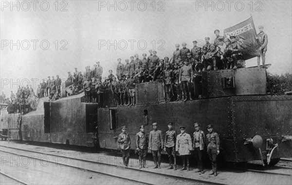 Armored Train No 12, 1919.