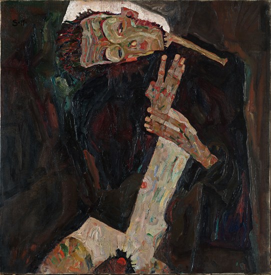 The Lyricist, 1911. Artist: Schiele, Egon (1890?1918)