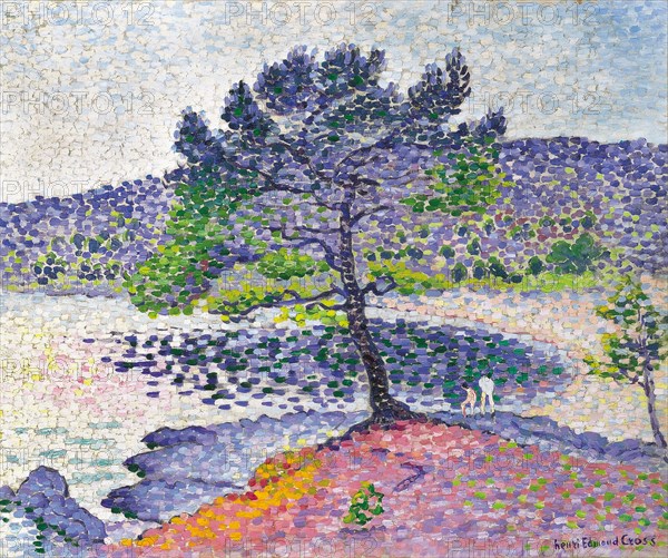 Beach, Evening Effect, 1902. Artist: Cross, Henri Edmond (1856-1910)