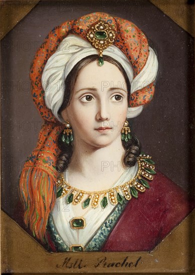 Élisa Rachel. Artist: Anonymous