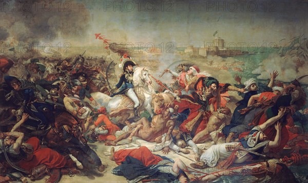 Battle of Aboukir, 25 July 1799, 1806. Artist: Gros, Antoine Jean, Baron (1771-1835)