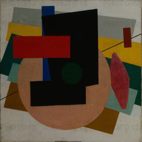 Suprematist Composition, 1916. Artist: Klyun, Ivan Vassilyevich (1873-1942)