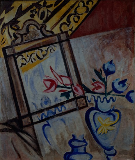 Still Life, 1913. Artist: Rozanova, Olga Vladimirovna (1886-1918)