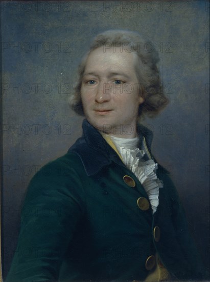 Portrait of the poet Ivan Ivanovich Dmitriev (1760-1837). Artist: Levitsky, Dmitri Grigorievich (1735-1822)