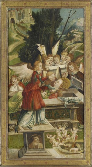 The Entombment. Wing from the Saint Agatha Altar, 1523. Artist: Greimold, Jörg (ca 1500-after 1540)