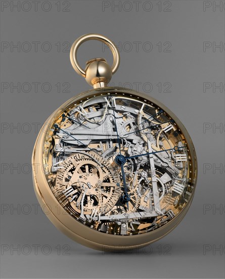 Marie Antoinette pocket watch No. 1160. Artist: Breguet, Abraham-Louis (1747-1823)