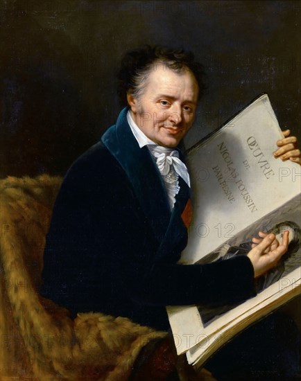 Portrait of Dominique-Vivant Denon (1747-1825). Artist: Lefévre, Robert (1756-1830)