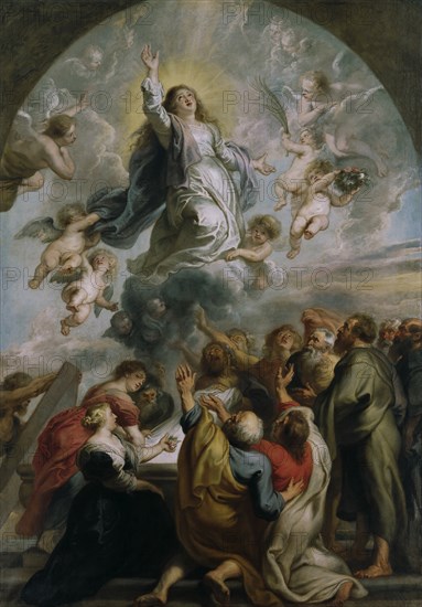 The Assumption of the Virgin. Artist: Rubens, Pieter Paul (1577-1640)