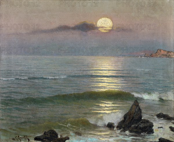 Moonlight. Artist: Gómez Gil, Guillermo (1862-1942)