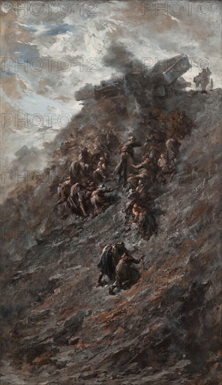 Slag heap. Artist: Douard, Cécile (1866-1941)