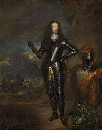 Portrait of William III of Orange (1650-1702), ca 1683. Artist: Netscher, Caspar (1639-1684)