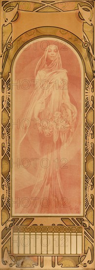 Invocation, 1897. Artist: Mucha, Alfons Marie (1860-1939)