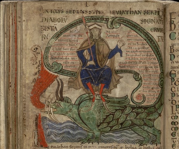 Miniature from the Manuscript Liber Floridus.