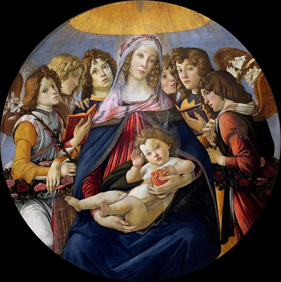 Botticelli, Madonna della Melagrana