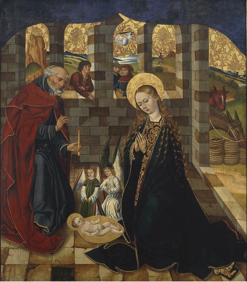 The Adoration of the Christ Child.
