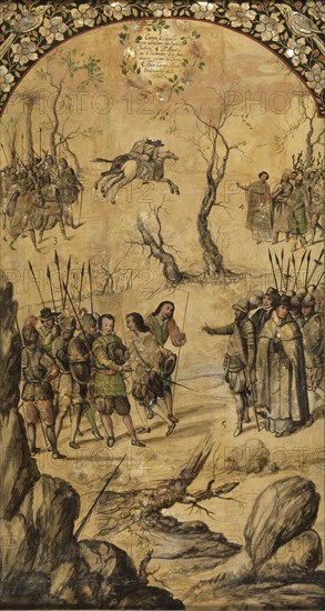 The Conquest of Mexico by Hernan Cortés.