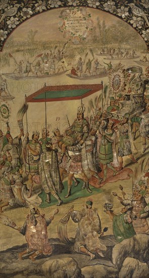 The Conquest of Mexico by Hernan Cortés.