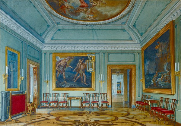 Antechamber at the Gatchina Palace, 1880.