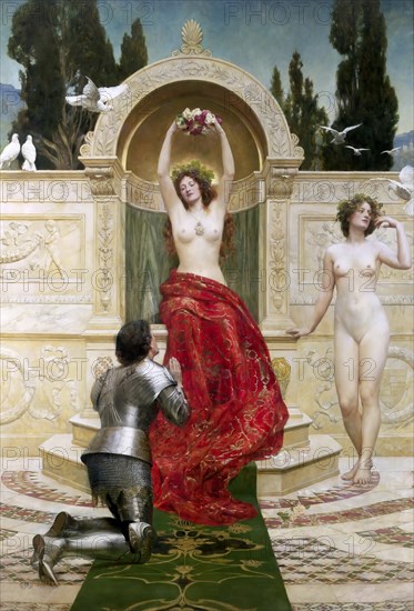 Tannhäuser and Venus, 1901.