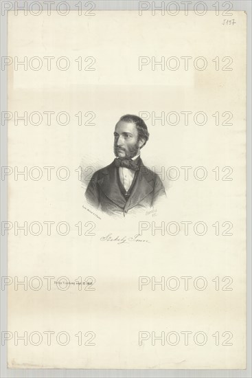 Portrait of Imre Székely (1823-1887), 1852.