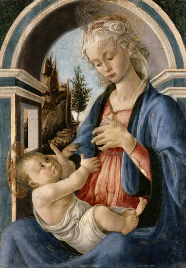 The Virgin and Child, ca 1467.