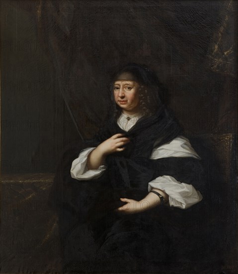 Portrait of Princess Marie Elisabeth of Saxony (1610-1684), Duchess of Holstein-Gottorp.